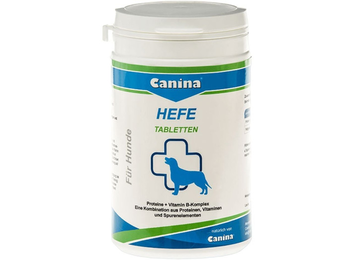Витамины Canina Hefe для собак, с энзимами и ферментами, 310 таблеток