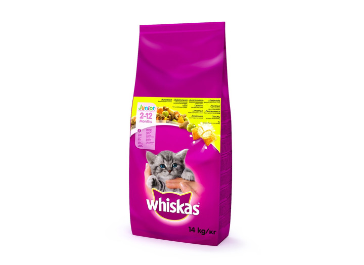 Whiskas з куркою для кошенят 14 кг