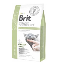 Brit VD Cat Diabets для кошек с сахарным диабетом 2 кг