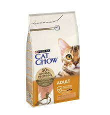 Cat Chow Adult Duck для кошек с уткой 1.5 кг