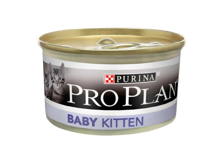 Purina Pro Plan Baby Kitten ніжний мус з куркою для кошенят 24*85 г