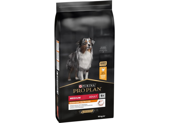 Purina Pro Plan Dog Adult Medium Everyday Nutrion для собак с курицей 14 кг