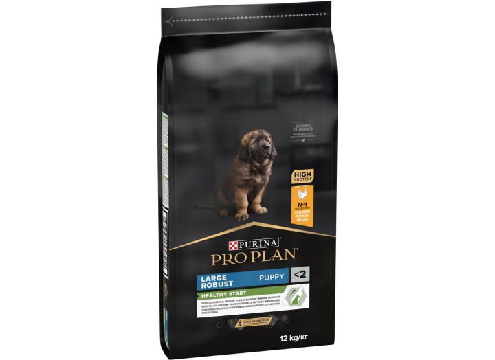 Purina Pro Plan Puppy Large Robust Healthy Start для щенков с курицей 12 кг