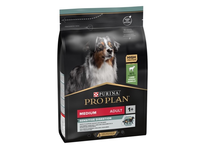 Purina Pro Dog Adult Medium Sensitive Digestion Lamb для собак з ягнятком 14 кг