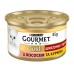 Gourmet Gold Шматочки в соусі для кішок з лососем та курчам 24x85 г