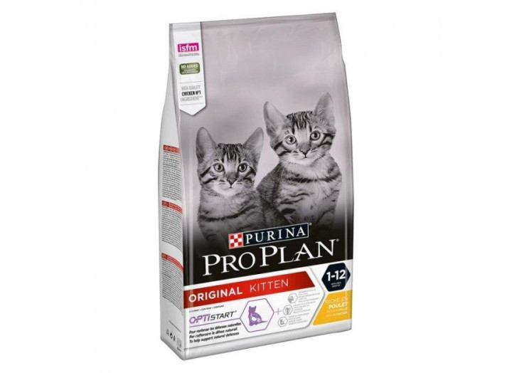 Purina Pro Plan Kitten Healthy Start Chicken для кошенят з куркою 10 кг