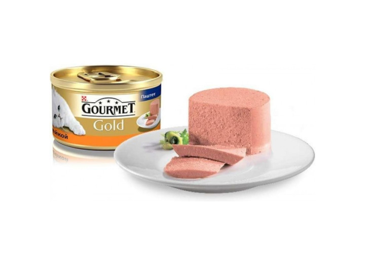 Gourmet Gold для кішок паштет з індичкою 24x85 г