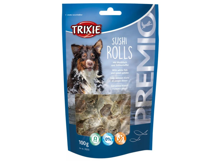 Лакомство для собак Trixie Premio Sushi Rolls, с рыбой, 100 г (31573)