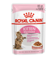 Royal Canin Kitten Sterilised в соусе для стерилизованных котят 12х85 г