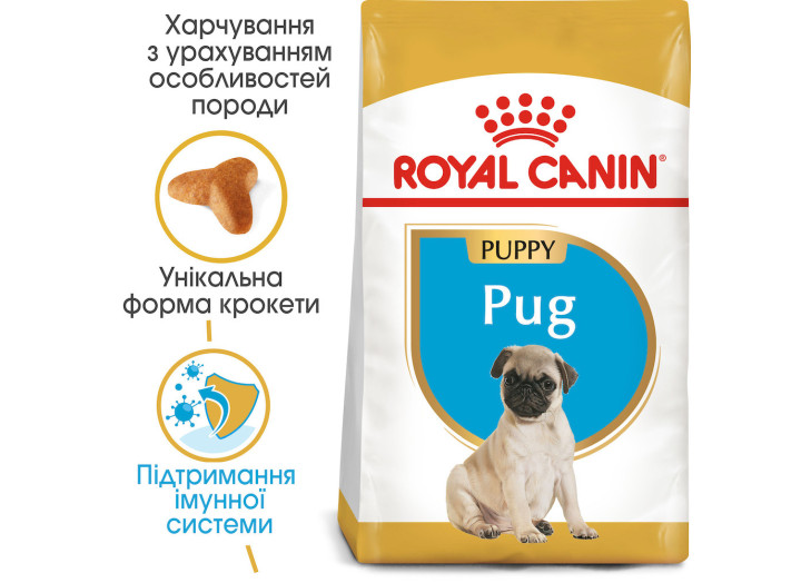 Royal Canin Pug Puppy для цуценят 1.5 кг