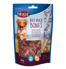 Лакомство для собак Trixie Premio Rice Duck Bones, с уткой и рисом, 80 г (31742)