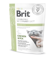 Brit VD Cat Diabets для кошек с сахарным диабетом 400 г