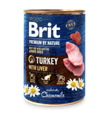 Brit Premium by Nature з печінкою індички для собак 800 г фото