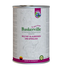 Baskerville Sensitive Wild Mit Blaubeeren Оленина с черникой и спирулиной для собак 800 г