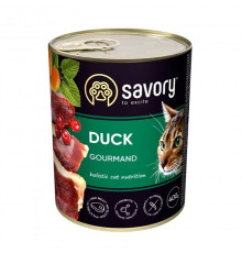 Savory Cat Adult Duck для кішок з качкою 400 г фото