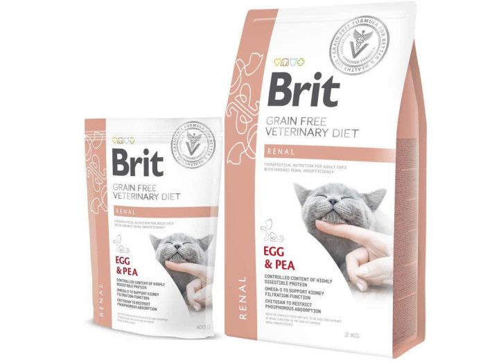 Brit VD Cat Renal для котів 400 г