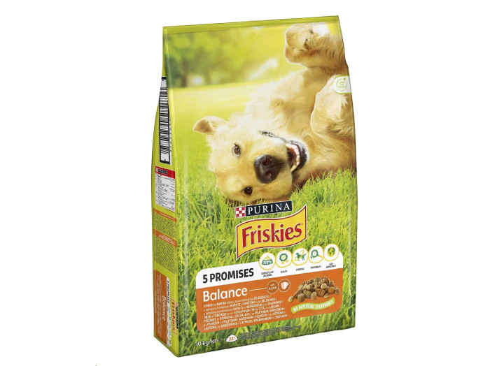 Purina Friskies Balans для взрослых собак с курицей и овощами 10 кг