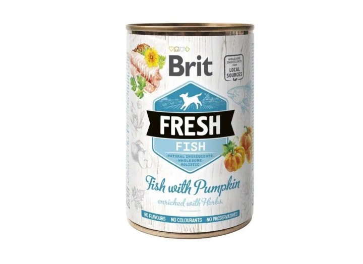 Brit Fresh Fish Pumpkin з рибою та гарбузом 400 г