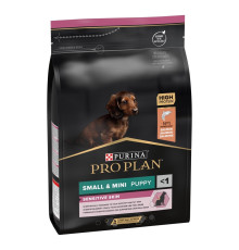 Purina Pro Plan Puppy Small & Mini Sensitive Skin Salmon для щенков мелких пород с лососем 3 кг