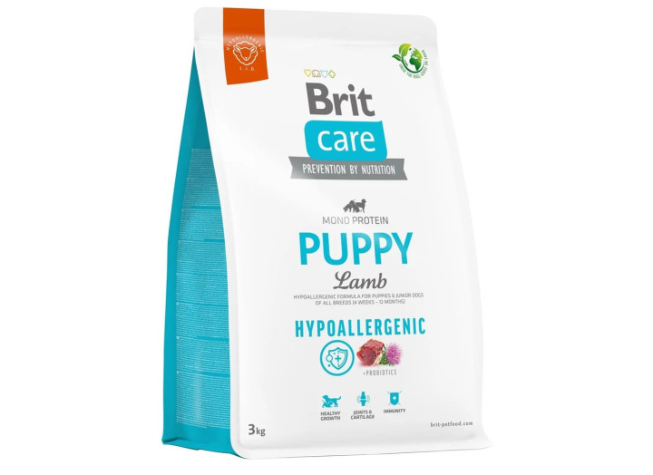 Brit Care Dog Hypoallergenic Puppy для цуценят з ягням 12 кг