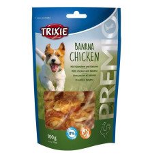 Лакомство для собак Trixie Premio Banana & Chicken, с курицей и бананом, 100 г (31582)