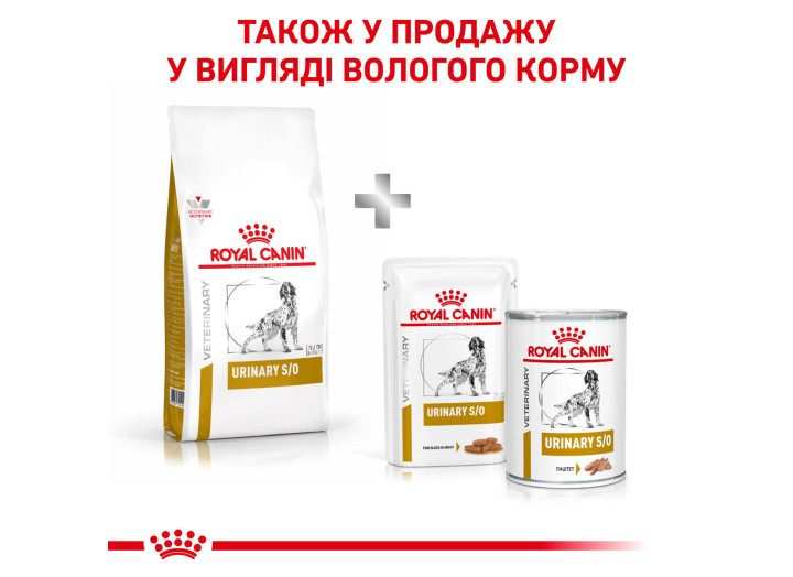 Royal Canin Urinary S/O Canine для собак 2 кг
