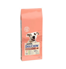 Dog Chow Adult Sensitive Salmon для собак с лососем 14 кг