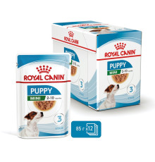 Royal Canin Mini Puppy для щенков в соусе 12х85 г