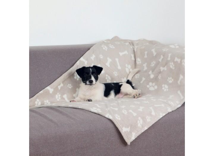 Килимок Trixie Kenny Blanket плюшевий, бежевий з принтом, 100х150 см (37167) Килимок Trixie Kenny Blanket плюшевий, бежевий з принтом, 100х150 см (37167)