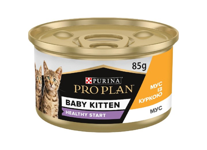 Purina Pro Plan Baby Kitten ніжний мус з куркою для кошенят 85 г