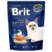 Brit Premium Adult Salmon для кошек с лососем 1.5 кг