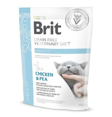 Brit VD Obesity Cat для кошек с курицей 400 г