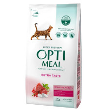 Optimeal Veal для кошек с высоким содержанием телятины 1.5 кг