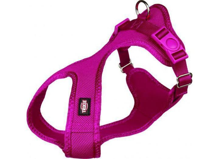 Шлея Trixie Comfort Soft Touring Harness для собак нейлоновая, 25-35 см фуксия (16248) Шлея Trixie Comfort Soft Touring Harness для собак нейлоновая, 25-35 см фуксия (16248)