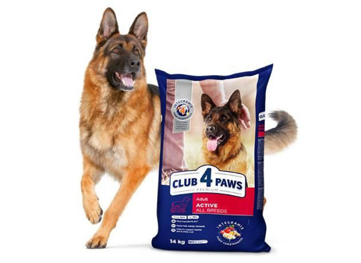 Клуб 4 Лапи Premium Актив для собак 14 кг