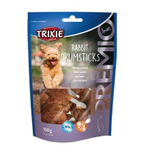 Лакомство для собак Trixie Premio Rabbit Drumsticks, с кроликом, 8 шт., 100 г (31546)