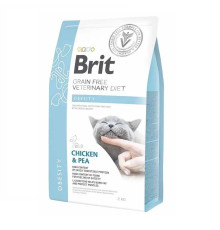 Brit VD Obesity Cat для кошек с курицей 2 кг