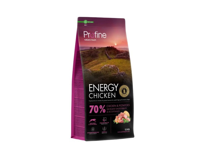 Profine Energy Chicken Potatoes для собак курка та картопля 12 кг