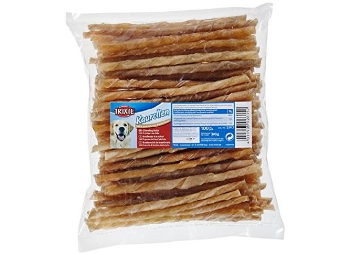 Лакомство Trixie Chewing Rolls для собак жевательное, 100 шт Лакомство Trixie Chewing Rolls для собак жевательное, 100 шт