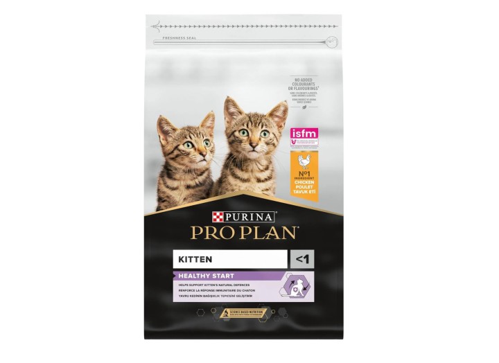 Purina Pro Plan Kitten Healthy Start Chicken для котят с курицей 10 кг