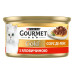 Gourmet Gold Шматочки для кішок з яловичиною в соусі 24x85 г
