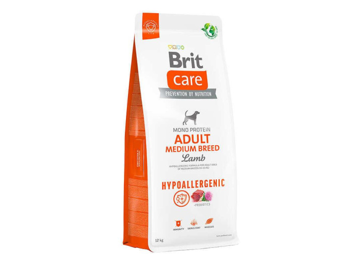 Brit Care Medium Hypoallergenic Breed Lamb для собак з ягням 1 кг