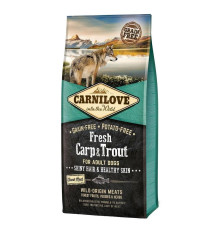 Carnilove Fresh Carp & Trout для дорослих собак усіх порід з коропом та фореллю 12 кг