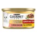 Gourmet Gold Кусочки в соусе для кошек с лососем и цыпленком 24x85 г