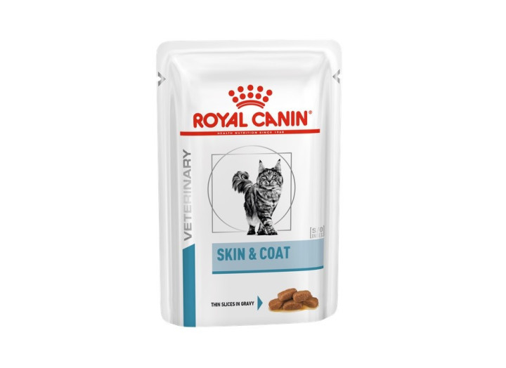 Royal Canin Skin Coat Feline Pouches для кошек 12х85 г