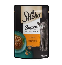 Sheba Sauce Collection для котів з індичкою в соусі 28х85 г