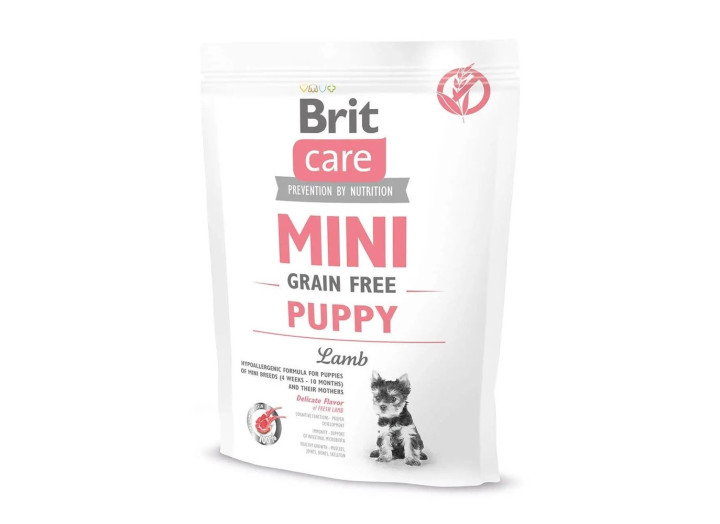 Brit Care Mini GF Puppy Lamb для собак с ягненком 400 г