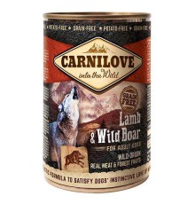 Влажный корм Carnilove Lamb Wild Boar для собак с ягненком и кабаном 400 г