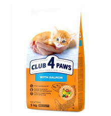 Клуб 4 Лапы Premium Kitten Salmon для котят с лососем 5 кг