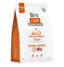 Brit Care Medium Hypoallergenic Breed Lamb для собак с ягненком 3 кг